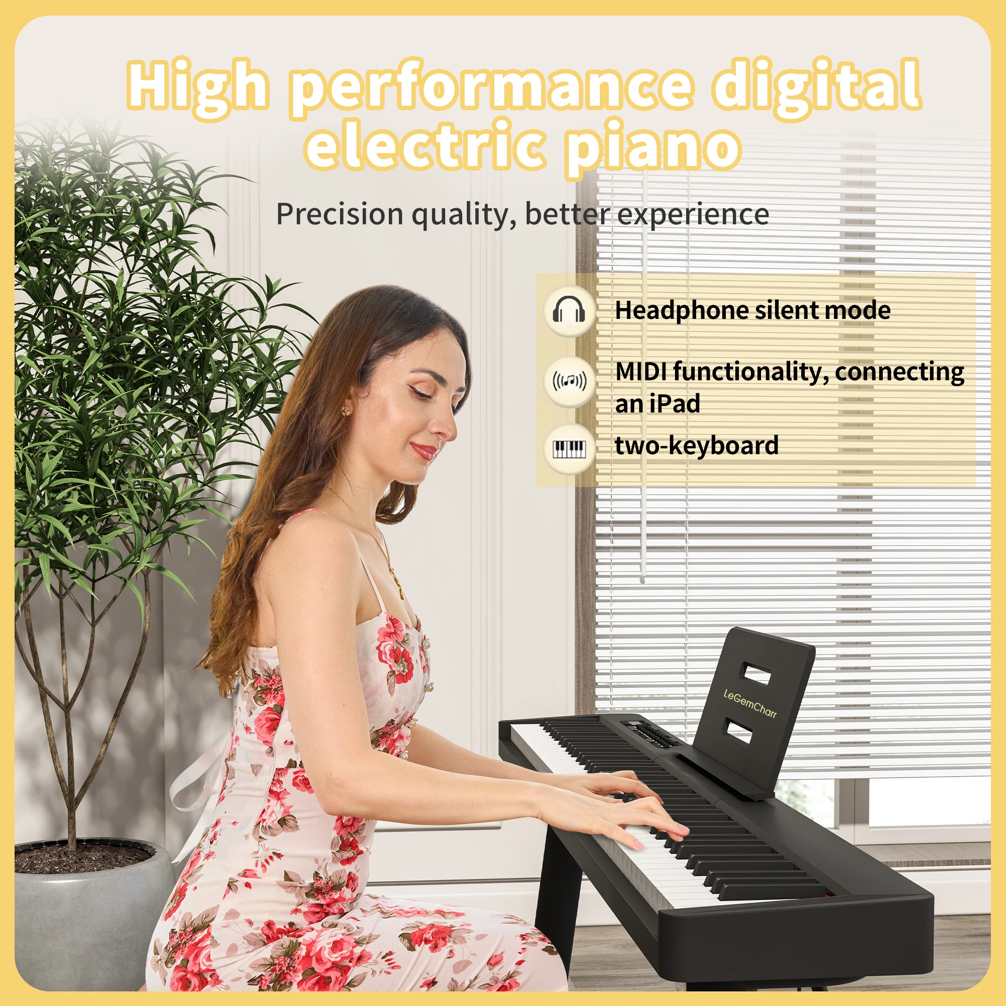 Piano keyboard piano 88 keys music keyboard 88 keys electronic piano electric