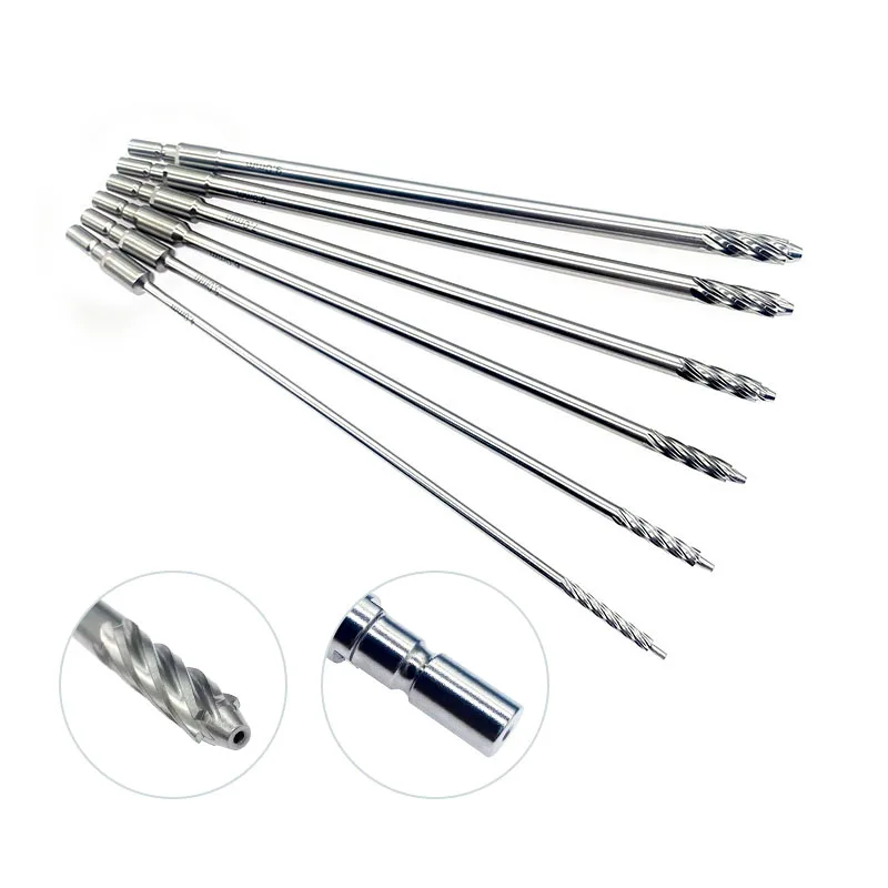 

Hanver Endoscopic Spine Instruments Spine Surgery Intervertebral Foramen Bone Drill Spine Scope