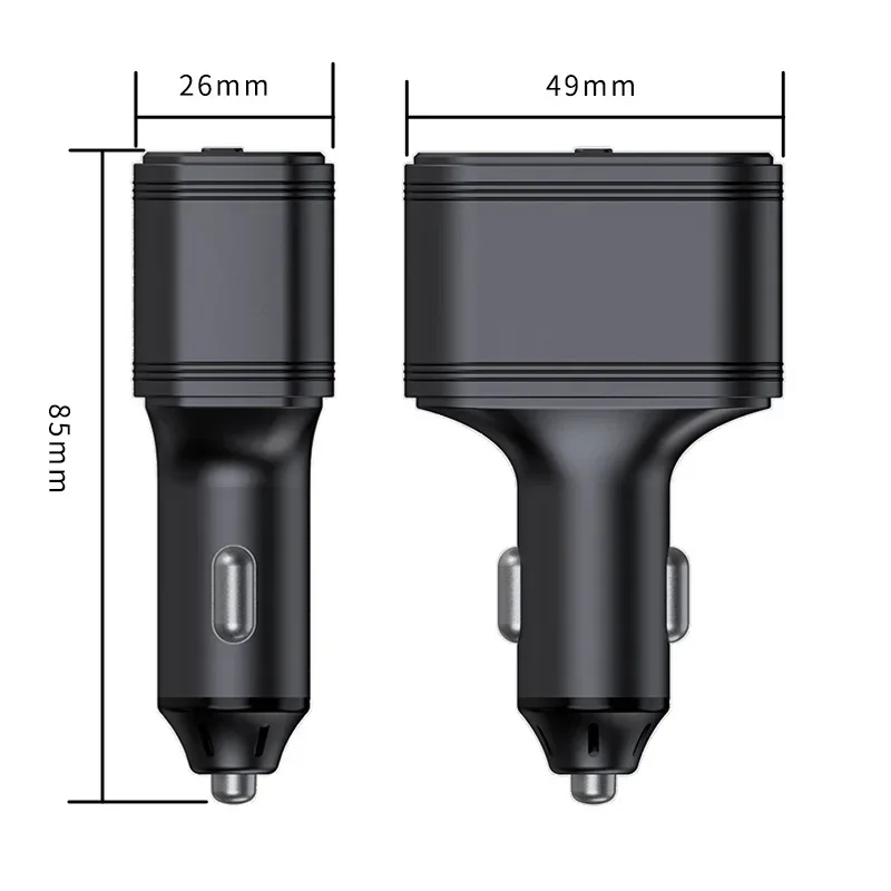 Factory Wireless GPS Tracker 4G Vehicle Cigarette Lighter GPS Tracking Device Remove Alarm Anti-theft for Trucks/Cars/Bus