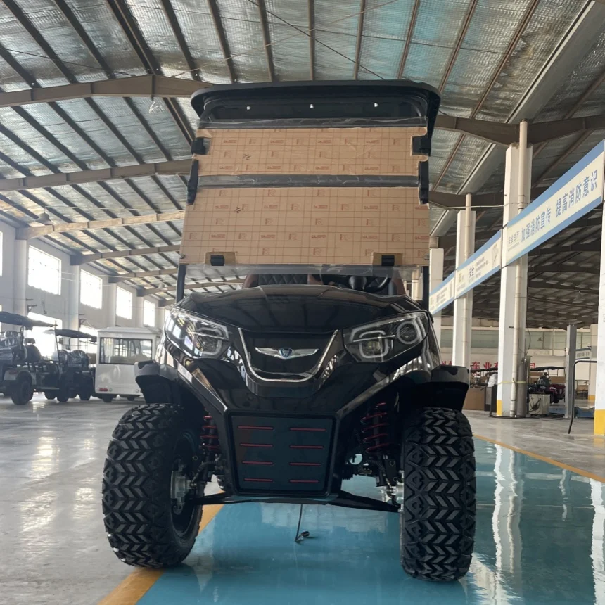 

Manufacturer Customizable Golf Cart 2 Seater Electric Scooter Lead-Acid Battery Utility Vehicle Stable Quality Long Durability