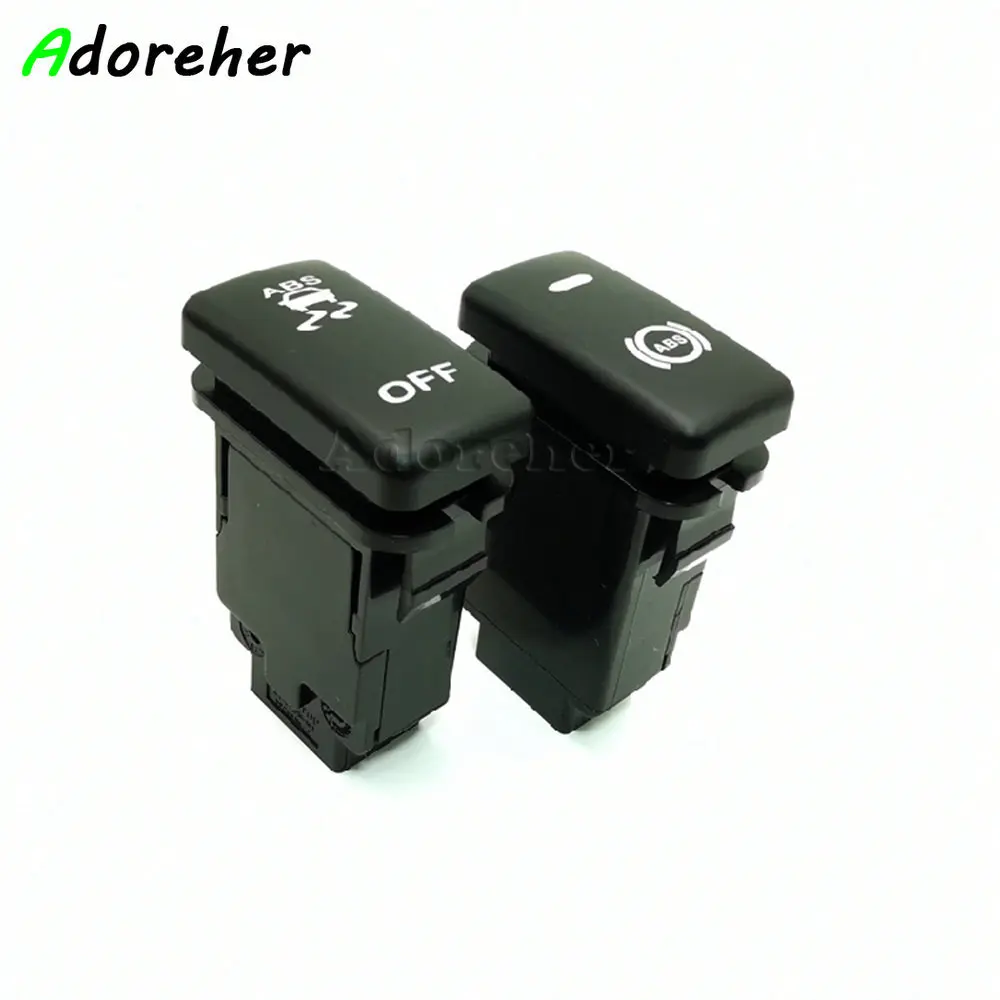 1PC LED Light Switch For Toyota FJ CRUISER Prado 120 LC100 Modification ABS TRAC OFF Power On Off Button Switch With Wire