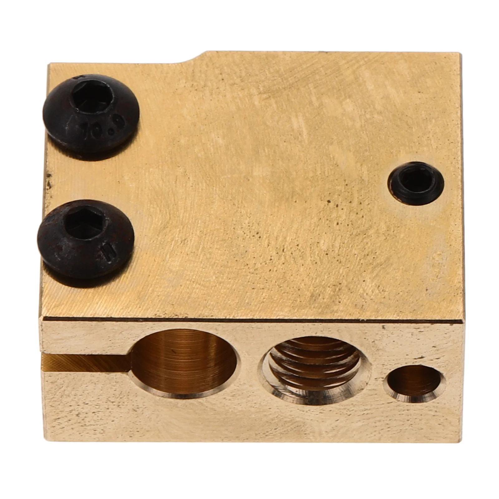 

Basket Printer Accessories Heater 3d Nozzle Golden Zinc Alloy Printing Heating Block