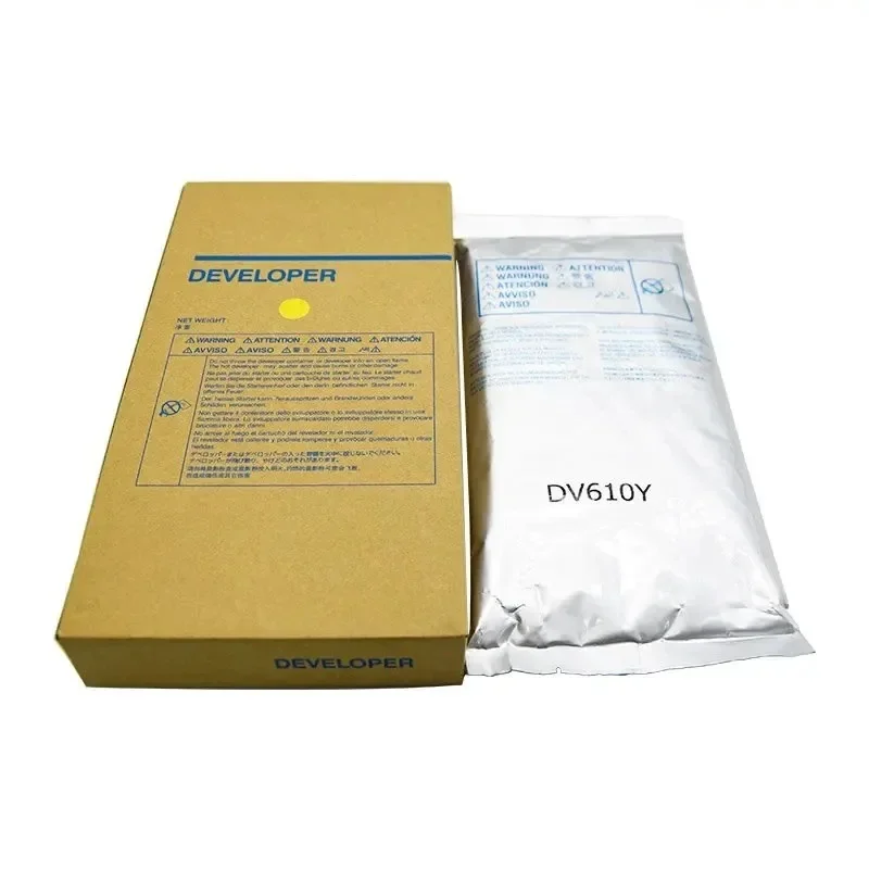 1pcs 1100g Original quality DV610 developer for Konica Minolta Bizhub C6501 C6500 C6000 C7000 tron Powder DEVELOPER