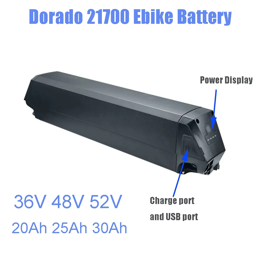 

Аккумулятор Biktrix Ebike 36 В 48 В 20 Ач 24 Ач 25 Ач 30 Ач Reention Dorado 21700 G-FORCE RS Ebike Bakcou Батарейки с боковым выпуском