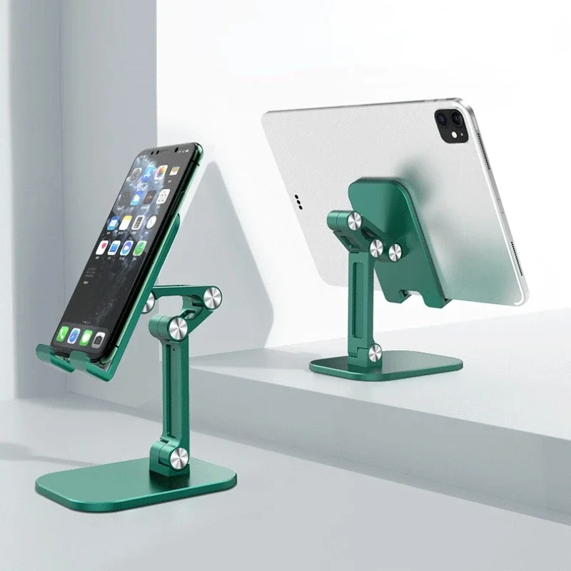 Metal Desktop Tablet Holder Table Cell Foldable Extend Support Desk Mobile Phone Holder Stand Adjustable