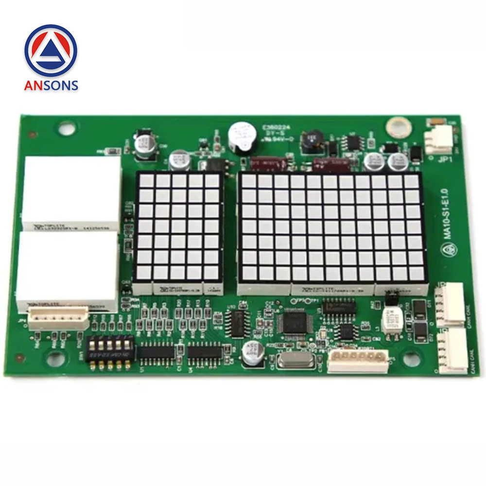 MA10-S1-E1.0 THYSSENKRUPP Thyssen Elevator Car Display PCB MA10 Board Ansons Elevator Spare Parts