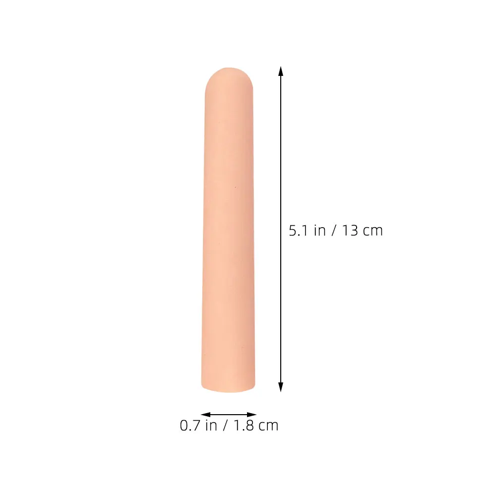 3개입 긴 SEBS 발가락 슬리브, 절단 가능한 부드러운 발가락 보호대 (굳은살 방지, 발 관리 도구, 큰 발가락용)