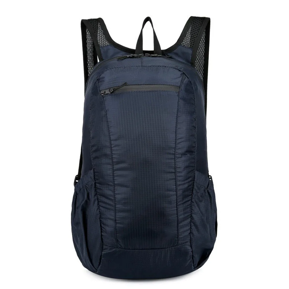 Mochila plegable impermeable de 20L, bolsa de almacenamiento para acampar al aire libre, viajes, senderismo, mochila escolar, bolsa de almacenamiento de moda, mochila al aire libre