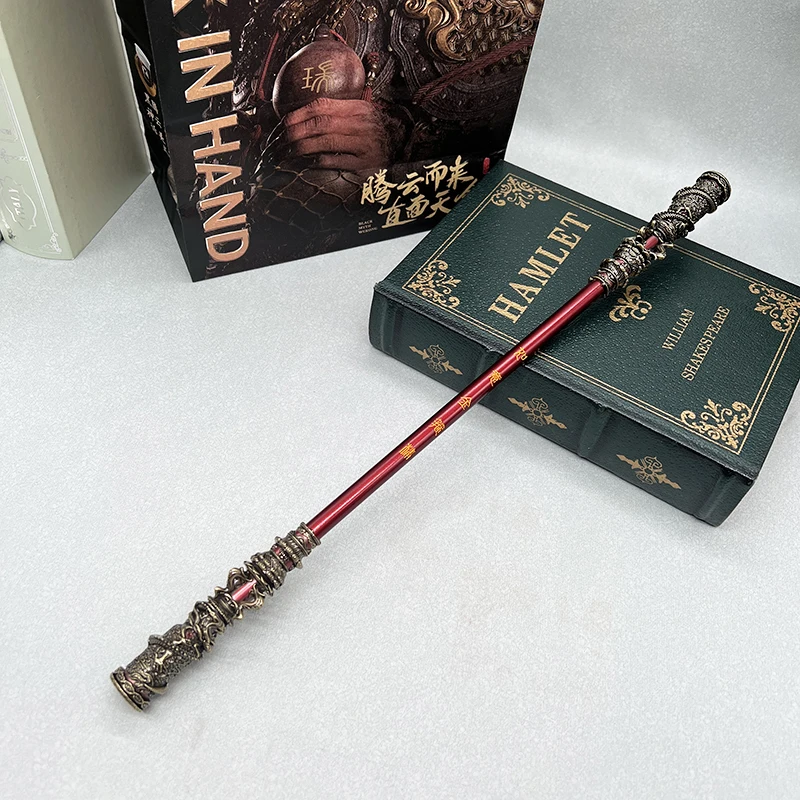 Black Myth: Wukong Ruyi Jingu Bang, chinesischer Metallstab, Spielreplika, Waffenmodell, Schnitzerei, Kunsthandwerk, Sammlerstück, Dekoration, Spielzeug für Jungen, Dropshipping, Großhandel, heißer Verkauf, Geschenke – Detail 17
