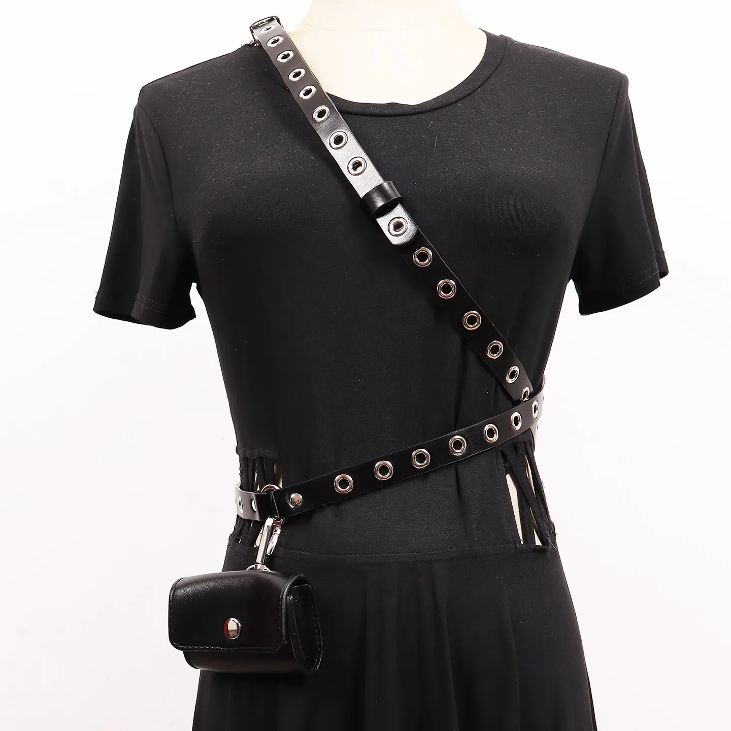 Pista feminina moda couro genuíno preto saco cummerbunds vestido feminino espartilhos cintura cintos decoração cinto largo r3138