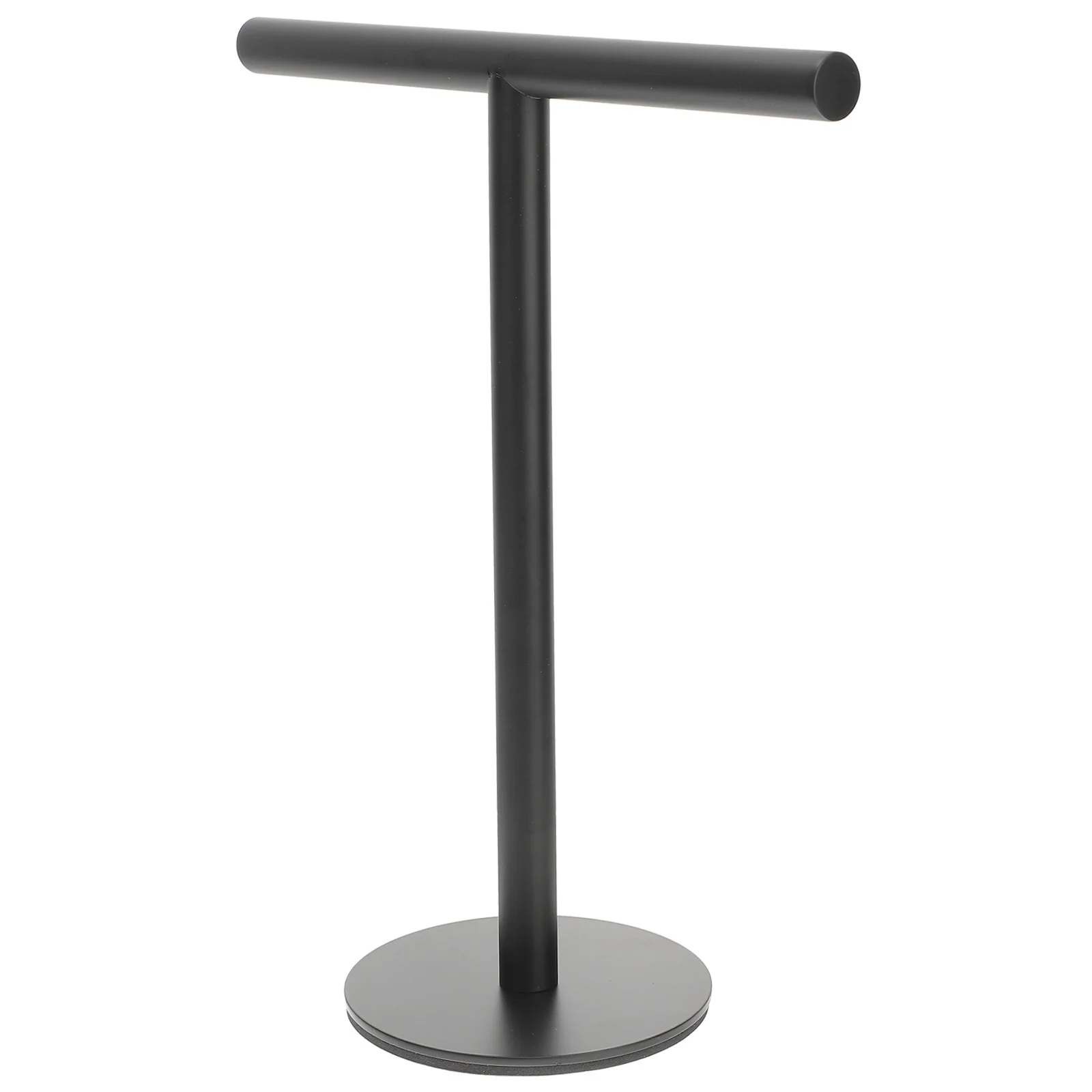 

Standing Towel Rack Stainless Steel T-Shape Design Space-Saving Bathroom Kitchen Organizer Vertical Towel Holder Stand