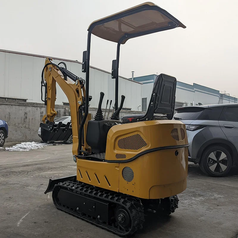 Customized Mini Excavator 1.2 Ton Farm Crawler Excavator high quality domestic small excavator manufacturer