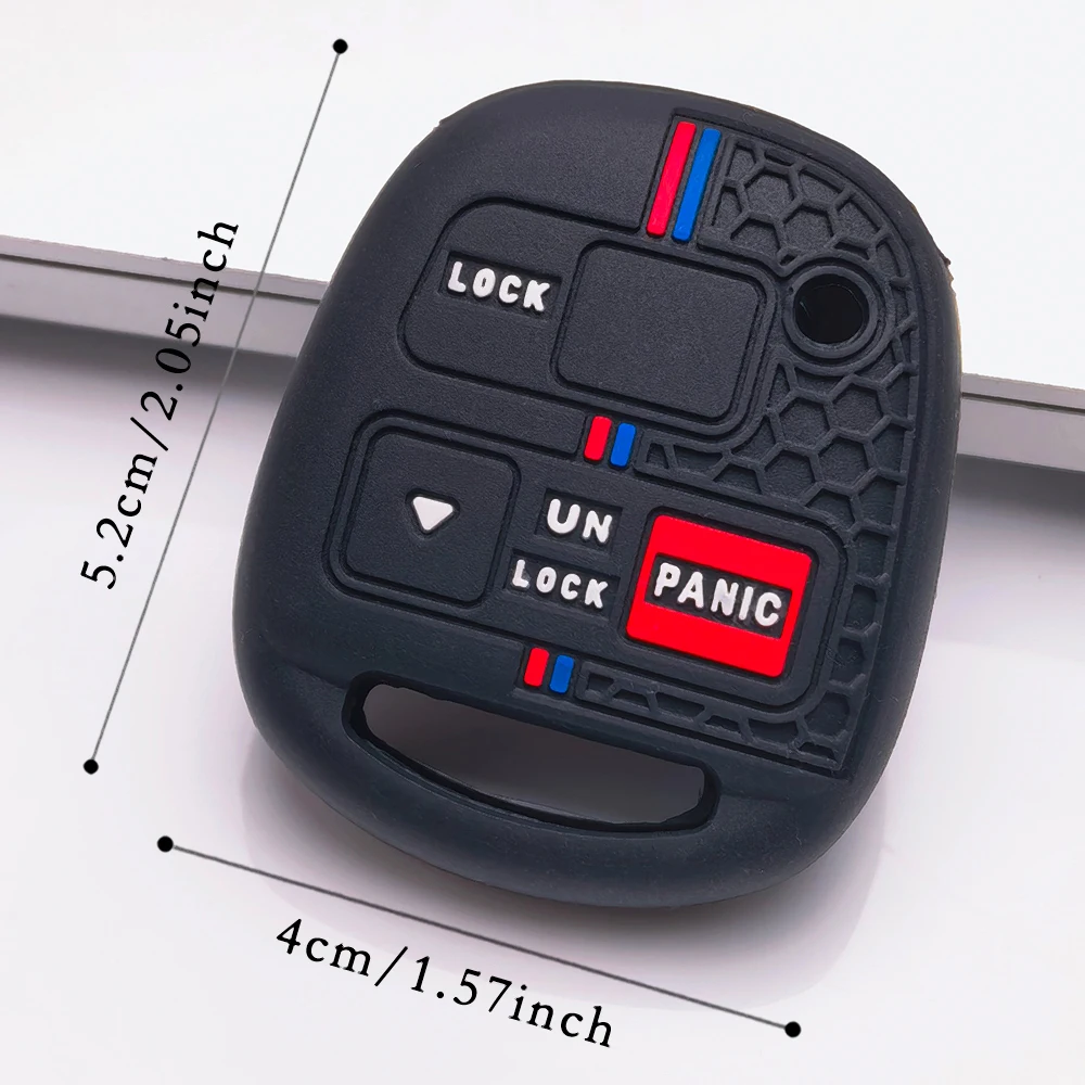 For Lexus RX 330 Is200 For Toyota RAV4 Land Cruiser 120 Prado Corolla Land Cruiser Avensis Yaris Camry Car Key Fob Cover Case view 6