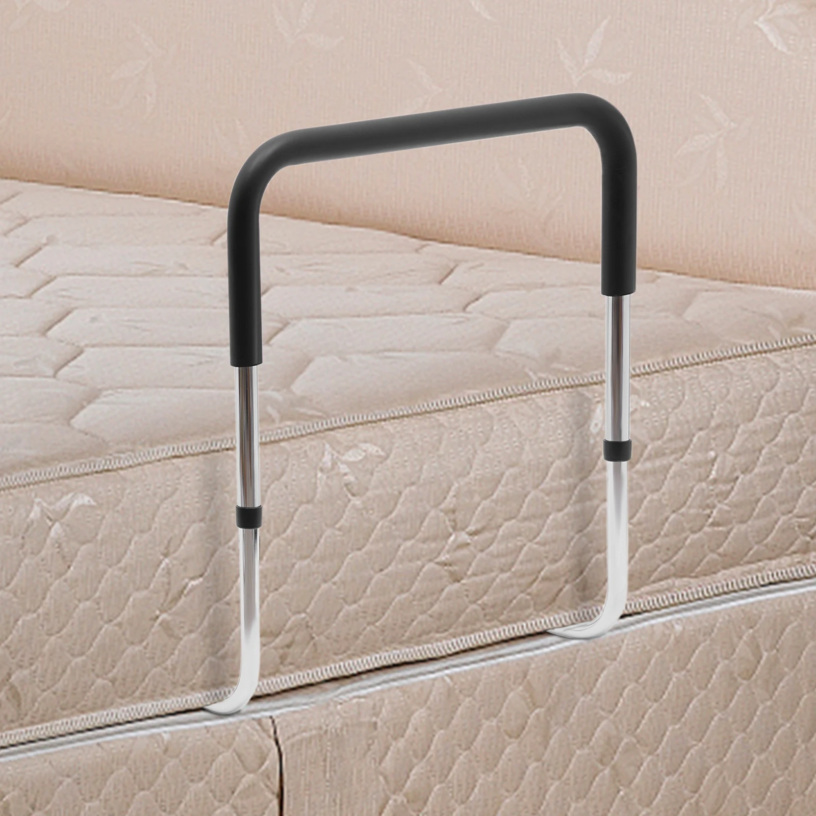 

Bed Rail For Elderly Adults Bedside Fall Prevent Grab Bar Height Adjustable Bed Assist Rail For Both Built-in Bed And Flat Beds