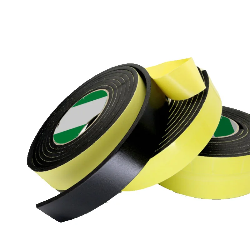 2/4/5MetersThk 0.5-10mm  Super sponge EVA single side foam sponge foam tape EVA tape Width10-50mm Adhesive Waterproof Tape