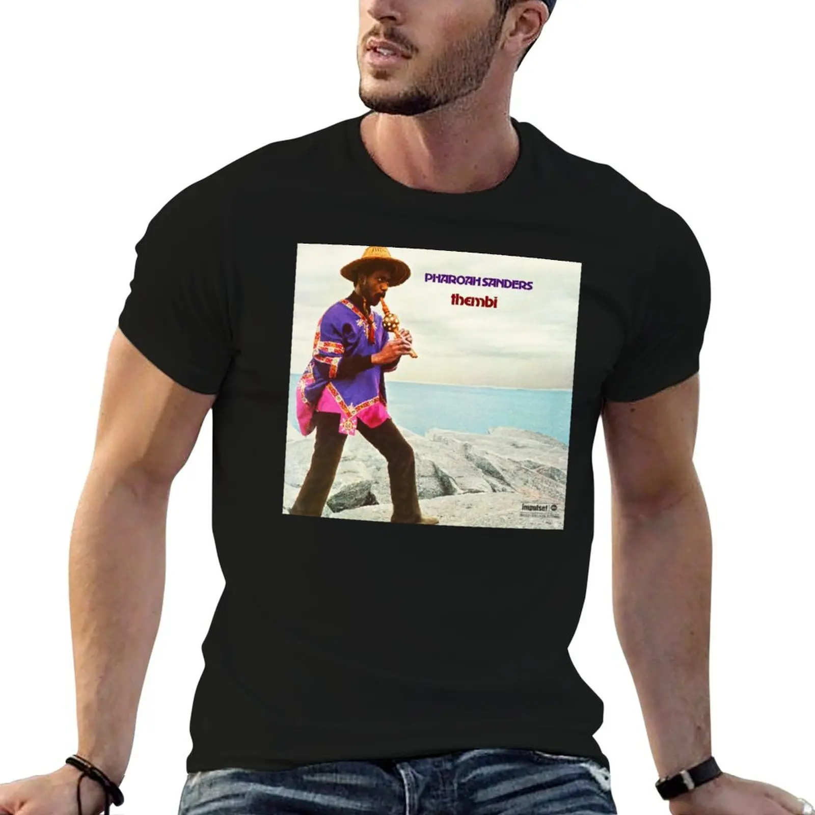Pharoah Sanders T-Shirt Blouse cheap stuff tee shirts for men