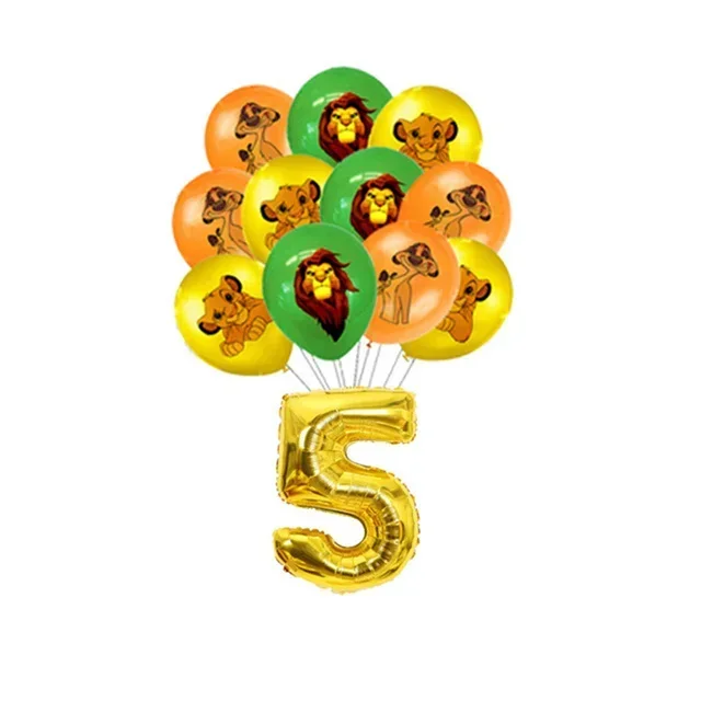 Simba König der Löwen Geburtstag Party Dekorationen Einweggeschirr Ballon Tischdecke Serviette Tasse Kuchen Topper für Kinder Babyparty