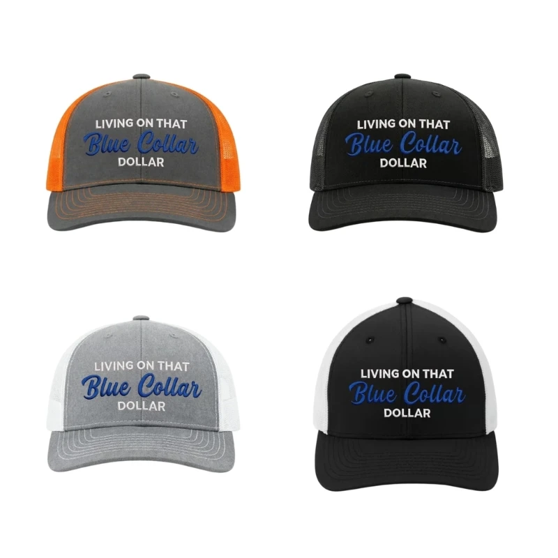 R7UF Comfortable Workwear Truckers Hat Designed For 56-60Cm Head Size With Sweat Absorbing Breathable