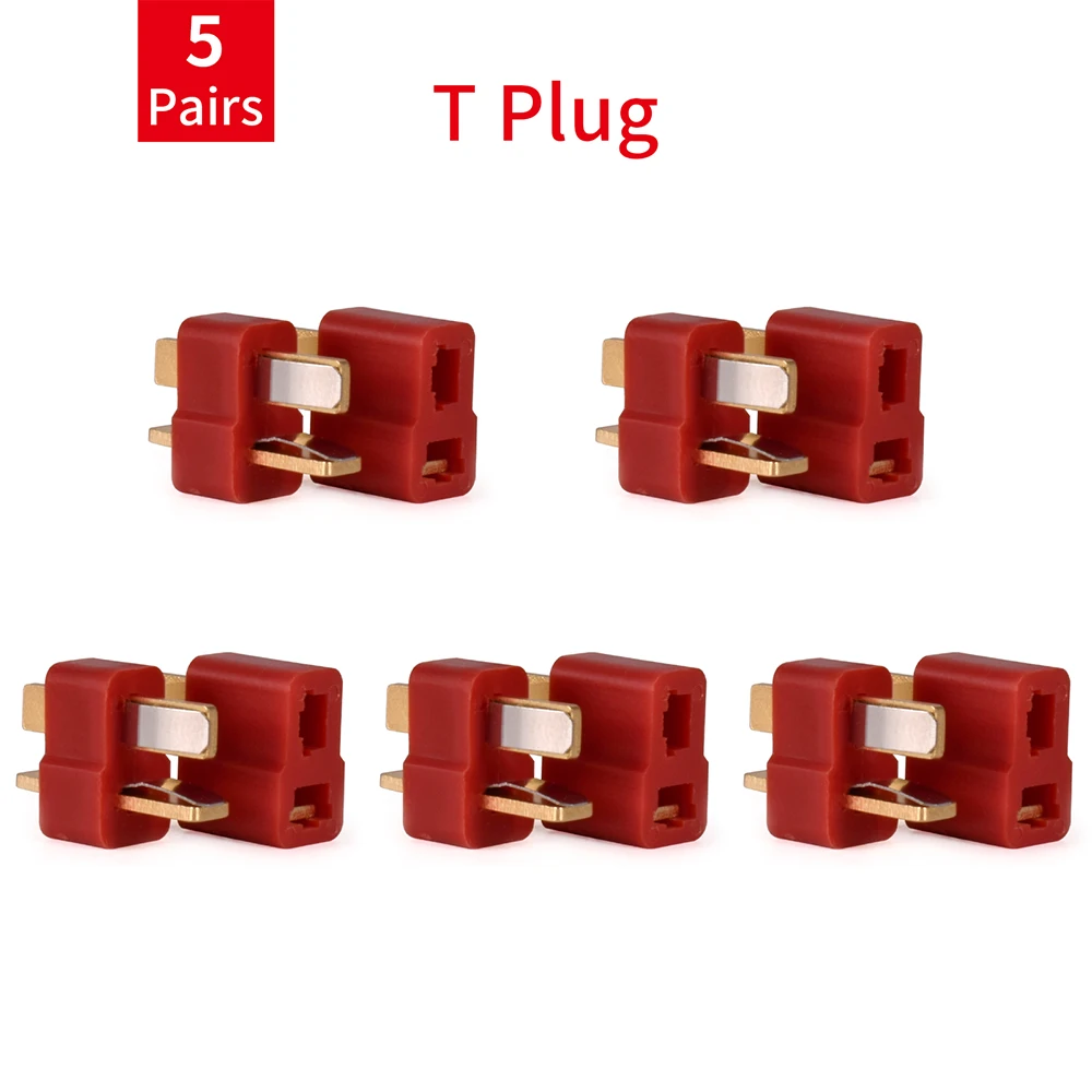 6 Paires De Connecteurs XT90 Mâle/femelle – Plaqué Or, 60-100A, Gaines Thermorétractables Incluses, Pour Drone, Bateau, Voiture RC