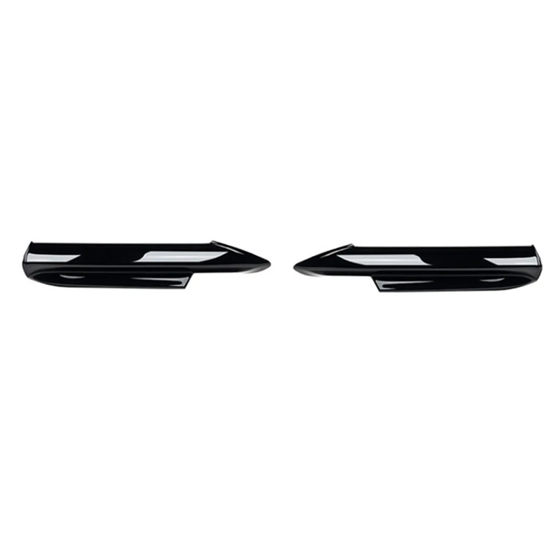 Car Front Bumper Splitter Lip Diffuser Spoiler Protector Cover Guard Deflector Lips For 3-Series E90 E91 2005-2008