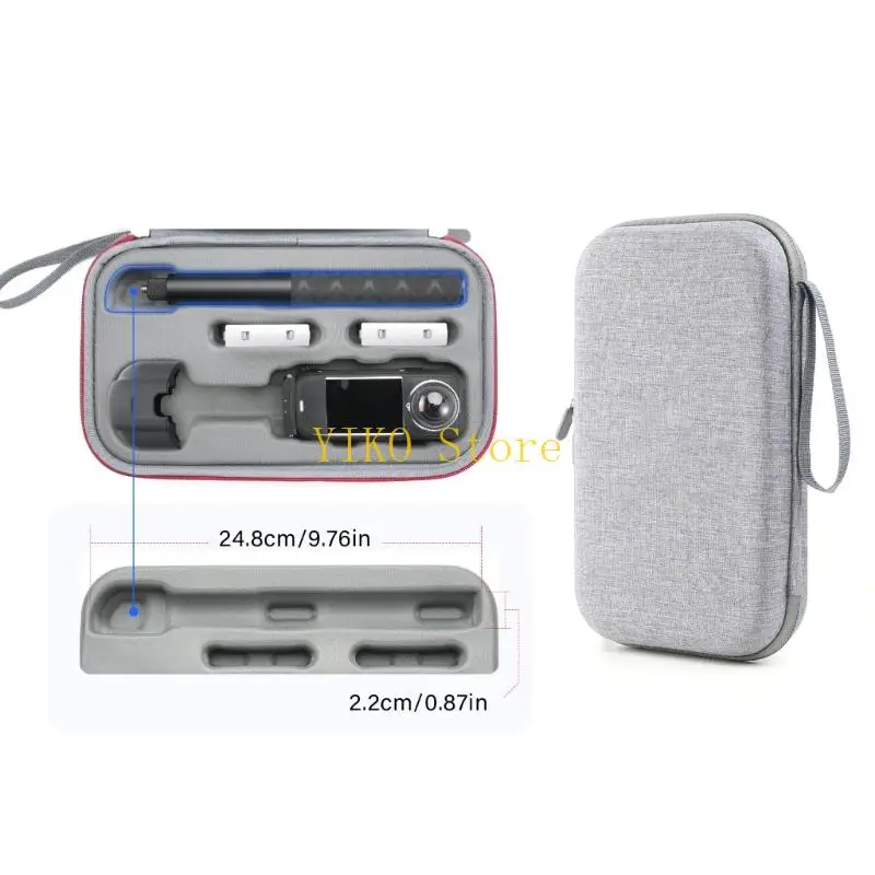 K32C EVA Hard Case for X4 Air Camera Carrying Storage Bag for Home Office