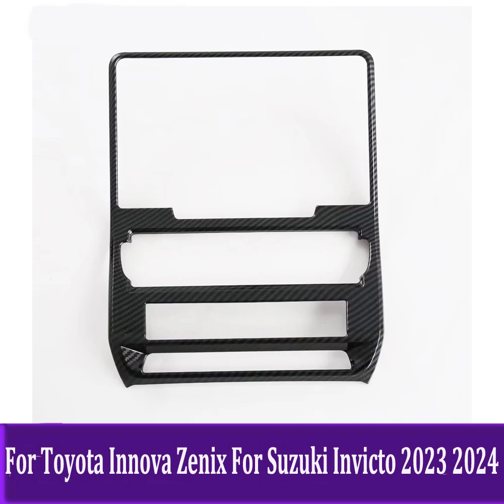 Center Air Conditioning Outlet Vent Trim Cover For Toyota Innova Zenix For Suzuki Invicto 2023 2024 Interior Accessories