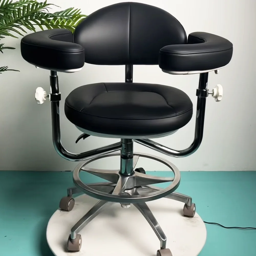 Medical Manufactures Hot Sale Dental Doctor Chair Dental Stool Round Seat Medical Dental Assistant Chair Stool