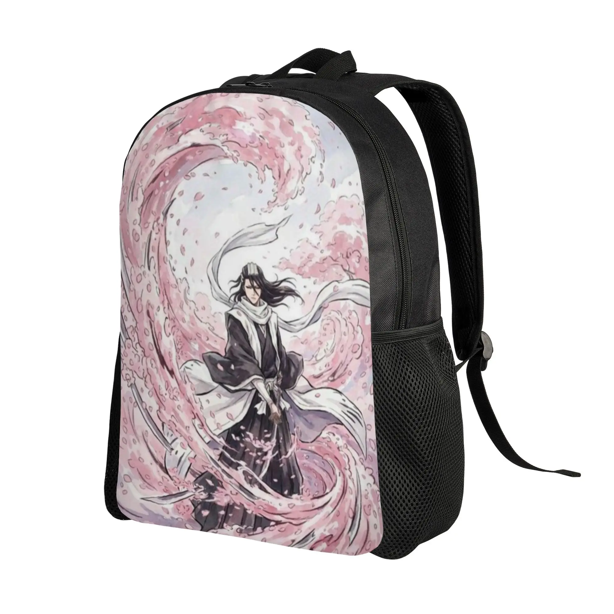 Back to school season Fashion Byakuya Kuchiki (4) Handbag Bleach For Men Women Backpack