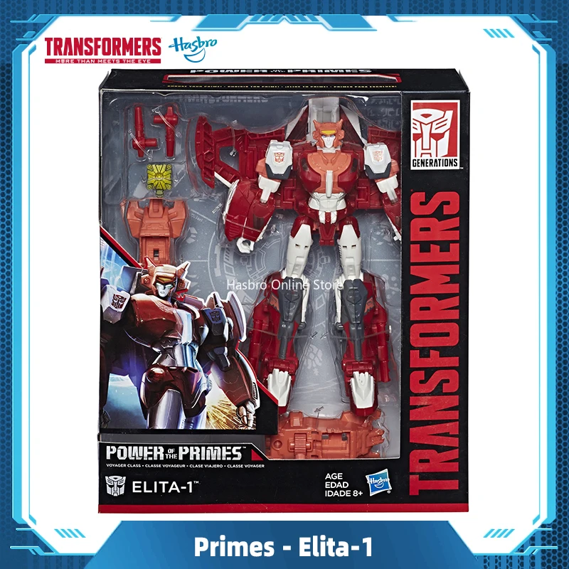 Hasbro Transformers Generations Power of The Primes Voyager Class Elita-1 Action Figure Toys for Birthday Gift E1139