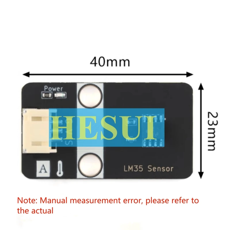 Módulo sensor de temperatura analógico LM35 Módulo de detección de temperatura