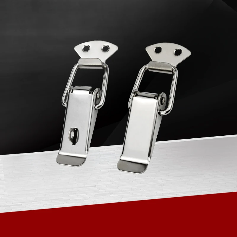 Stainless Steel Box Buckle, Nickel-Plated Iron Duck Beak Buckle, Tool Box Buckle SK101-2 Buckle Buckle Factory Pin