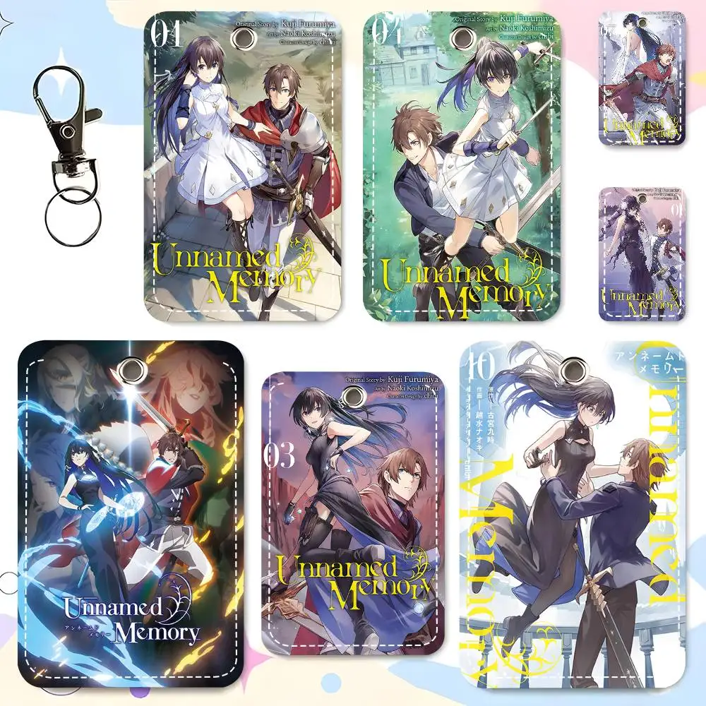 1pc Unnamed Memory Card Case Keychain Access Card Bag Key Tag Ring Leather Card Holder Key Ring Access