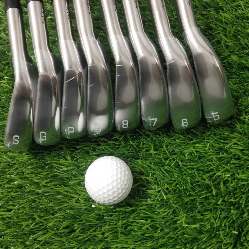 Nieuwe heren golfclub zilver 923 golfijzers ijzers set 5-9PGS (8 stuks) met stalen/grafiet schachtkopafdekking