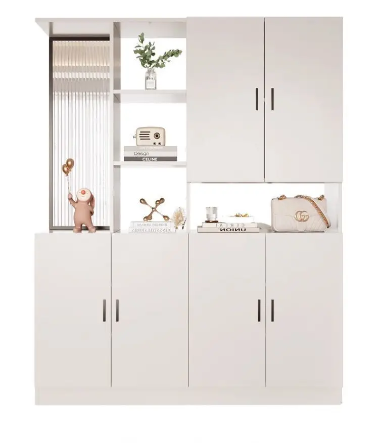 

Light luxury solid wood, entrance, living room screen partition, wine cabinet