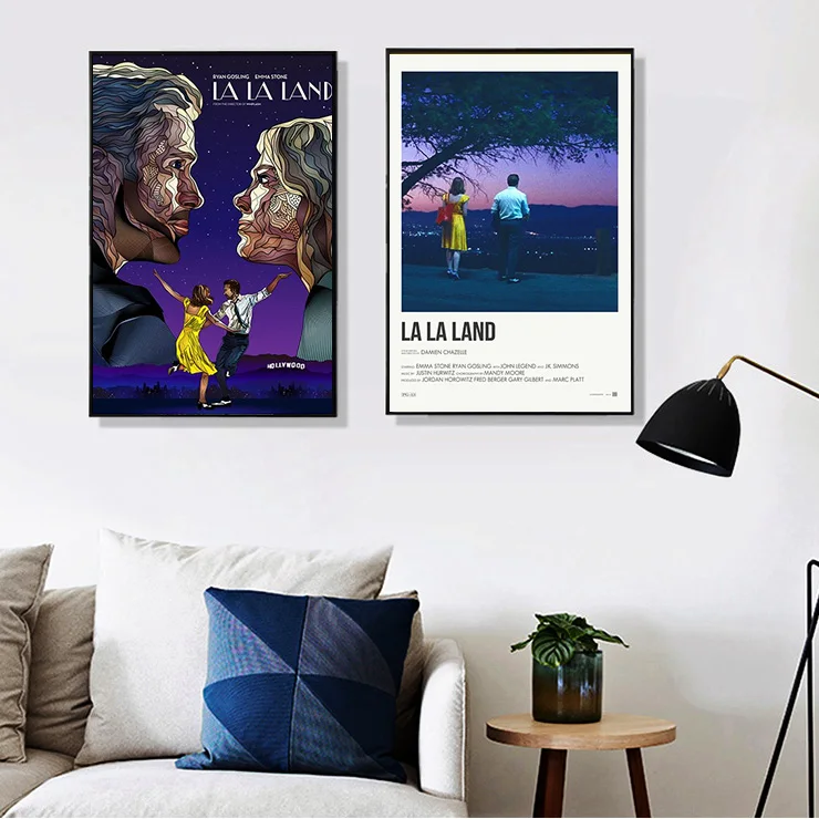 La La Land Music Movie Canvas Painting Posters and Prints Wall Art Picture Vintage Poster Decorative Bedroom Home Decor Cuadros