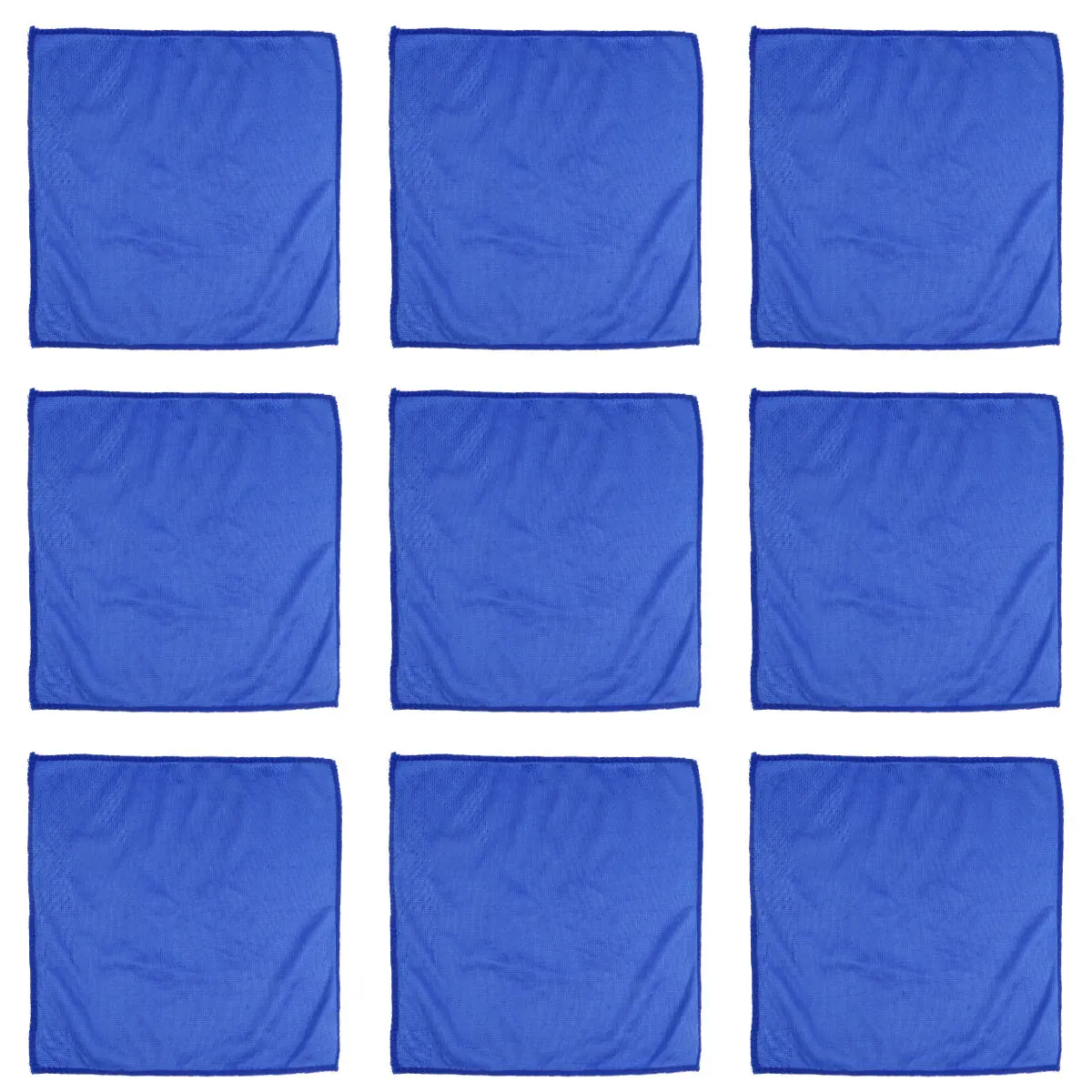 

50Pcs Microfiber Car Cleaning Towel Lint Free Scratch Resistant For Glass Mirrors And Delicate Surfaces