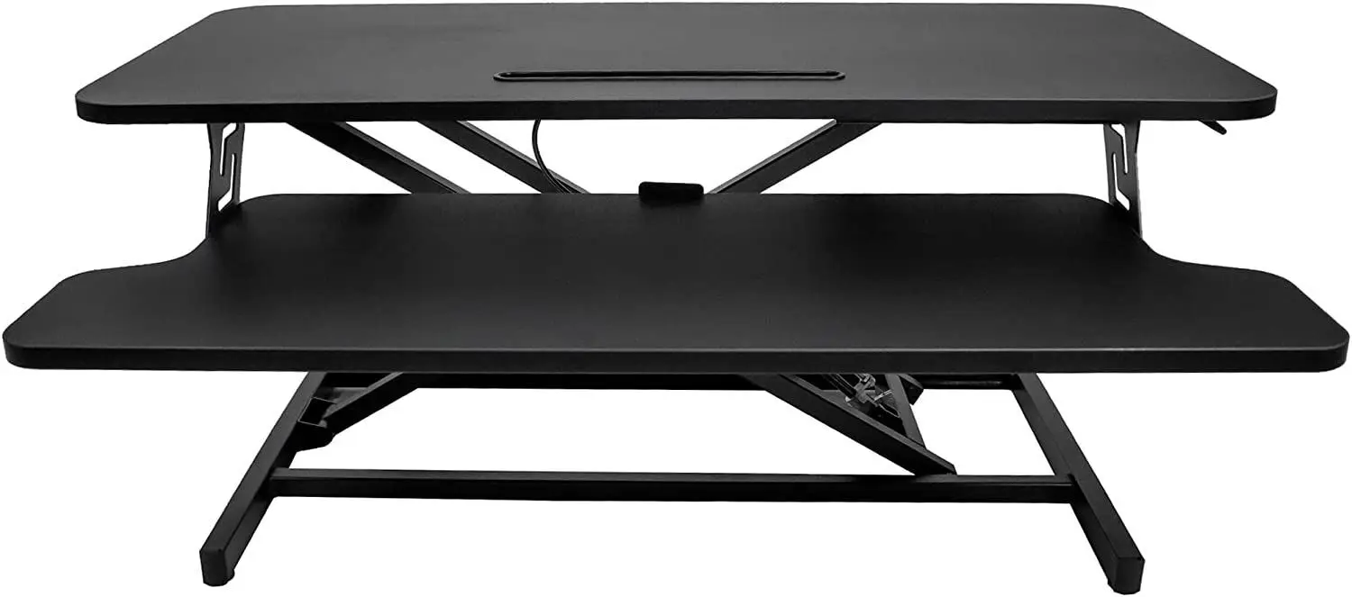Computer DesksAdjustable 34 inch Standing Desk Converter for Home Office and Computer Work