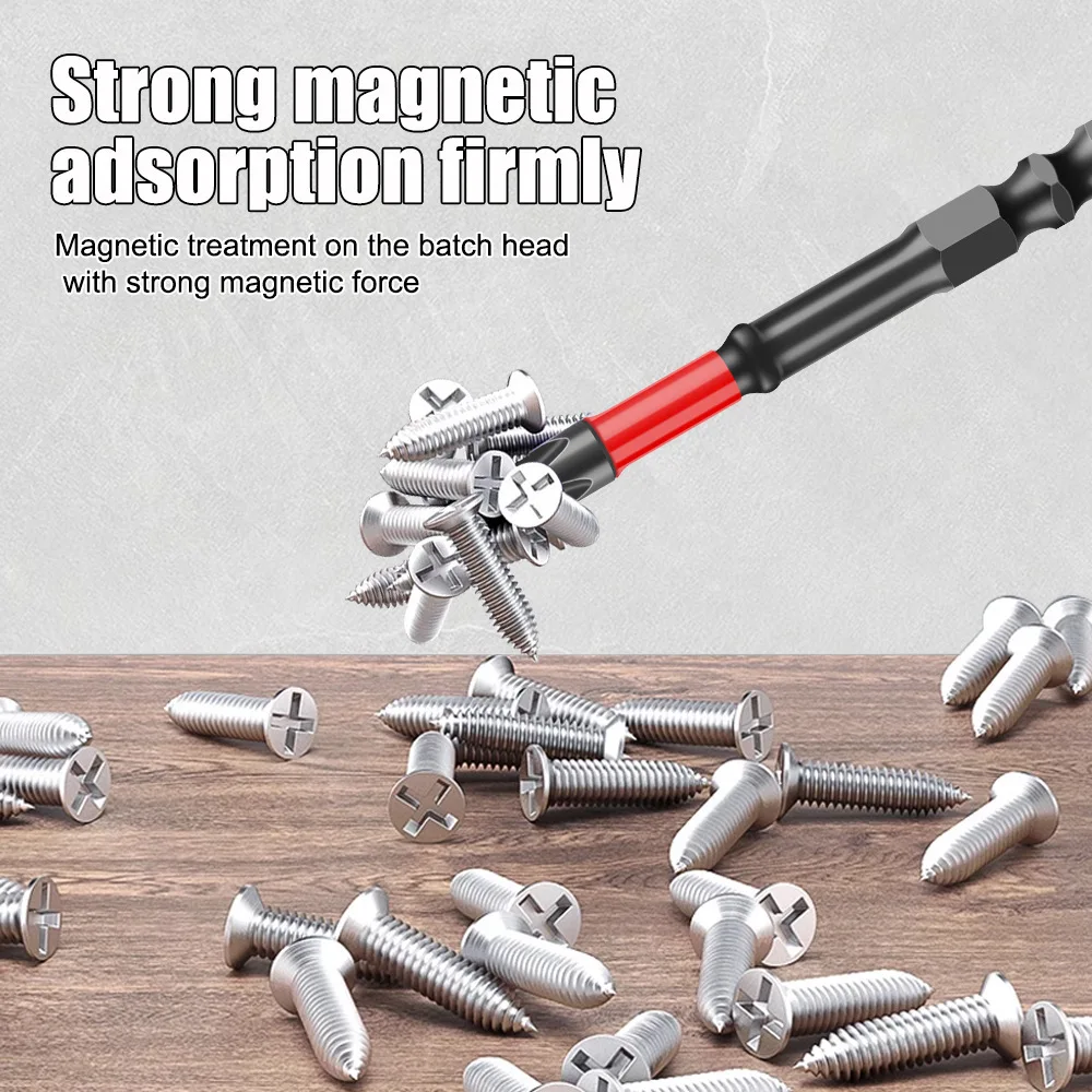 HUHAO Electrician Specialty Tool FPH2 Impact Screwdriver Bit Set Insulated Screwdriver Kit Anti-Slip Electrician Screwdriver Bit
