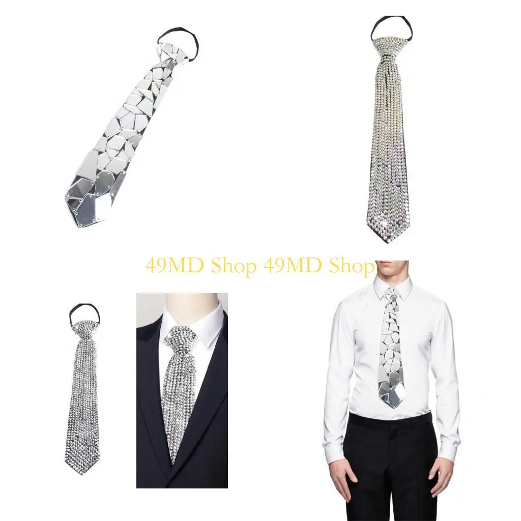49md-stylish-jk-neck-tie-for-nightclub-party-necktie-fashion-crystal-necklace-cosplay-costume-accessory-neckwear-punk-jewelry