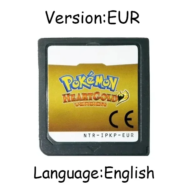 Pokemon Series DS Game Cartridge Video Game Console Card HeartGold SoulSilver Diamond Platinum Pearl Meertalig voor NDS 3DS