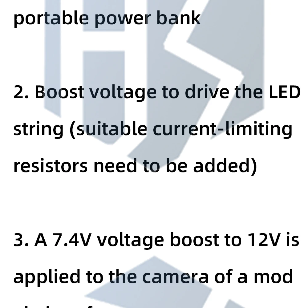 1~10PCS DC-DC-Stromversorgungsmodul, Boost-Modul, Step-Up-Spannungswandler, Spannungsregler XL6019/LM2577, einstellbarer Ausgang – Detail 7
