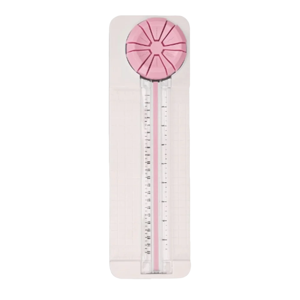 Straight Dotted Curved Cut Paper Cutter Trimmer Wavy Deckle Creased Line Compact Portable Design Multi-Purpose Paper Trimmer