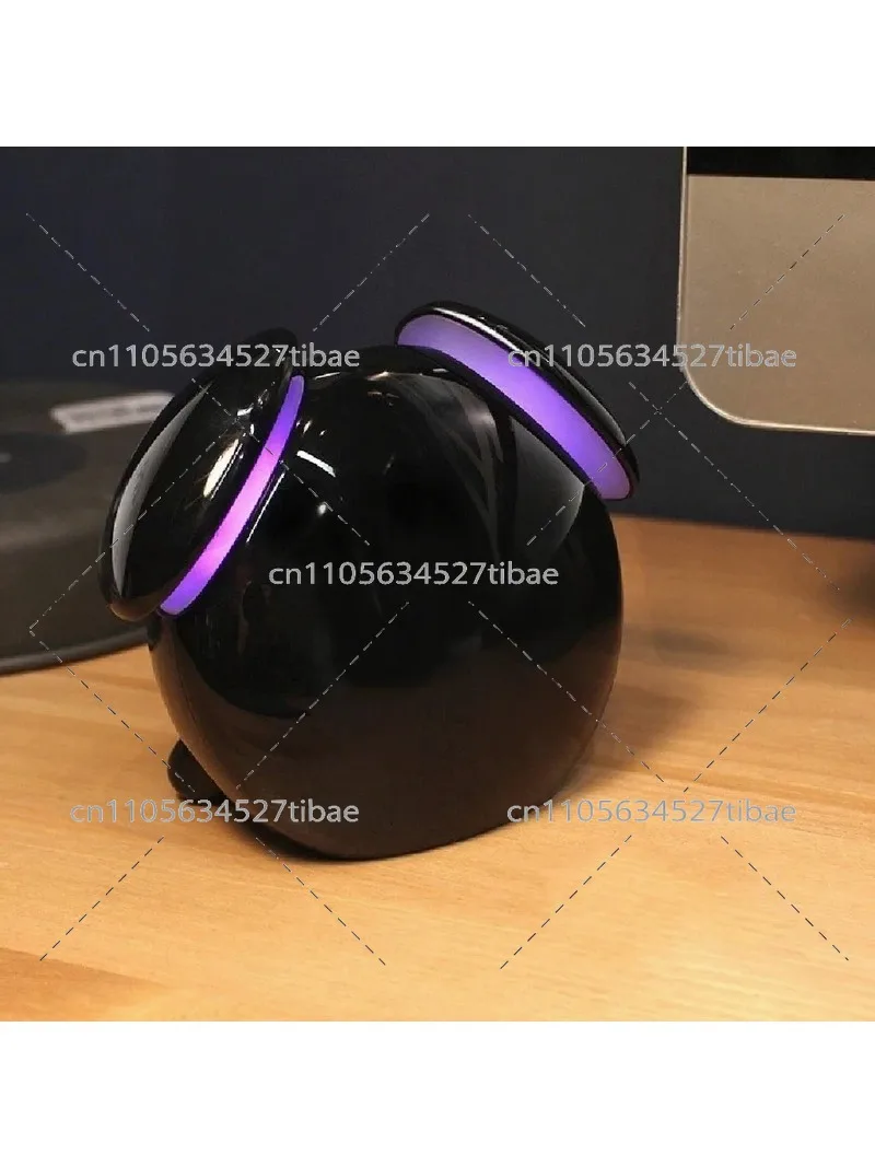 Creative Silent Mini Digital Alarm Clock for Bedside, Children's Student Luminous Clock, Cartoon Cute Gift