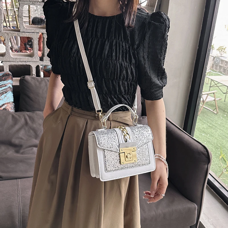 Fashion Small Crossbody Bags for Women Pu Leather Purses and Handbags 2023 Trend Designer Hand Shoulder Messenger Bags Female