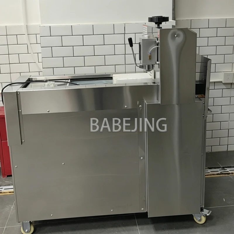 

Промышленная электрическая машина для нарезки замороженного мяса, с ЧПУ, для нарезки баранины на порционные куски, для использования на кухне