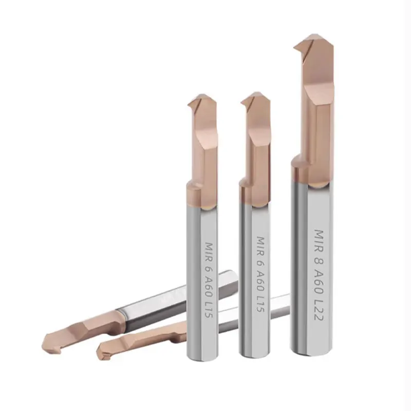 YSNC MIR MIL مملة أداة صغيرة القطر الداخلي ثقب الأخدود سكين CNC أداة حامل سبائك التنغستن الصلب ثقب داخلي سكين الأخدود