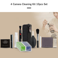 Professional Camera Cleaning Kit Lens Cleaning Kit with Air Blower Cleaning Pen Cleaning Cloth for Most Camera Mobile Phone Lapt