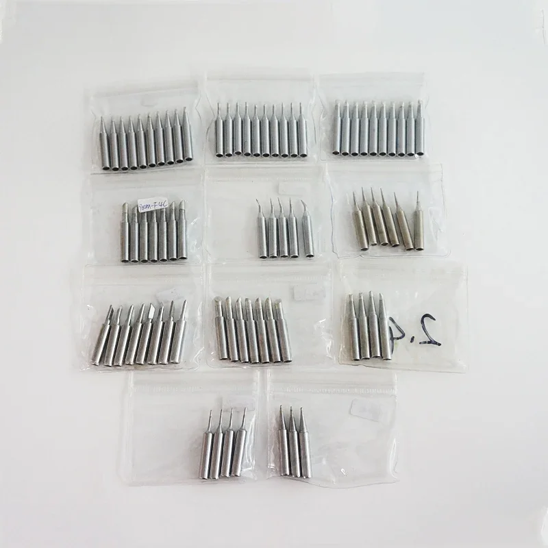 16pcs LY 900M-T Soldering Iron Tips Lead-free Solder Tip Screwdriver Head Inside Bare Tips For Electric Welding Rework Station