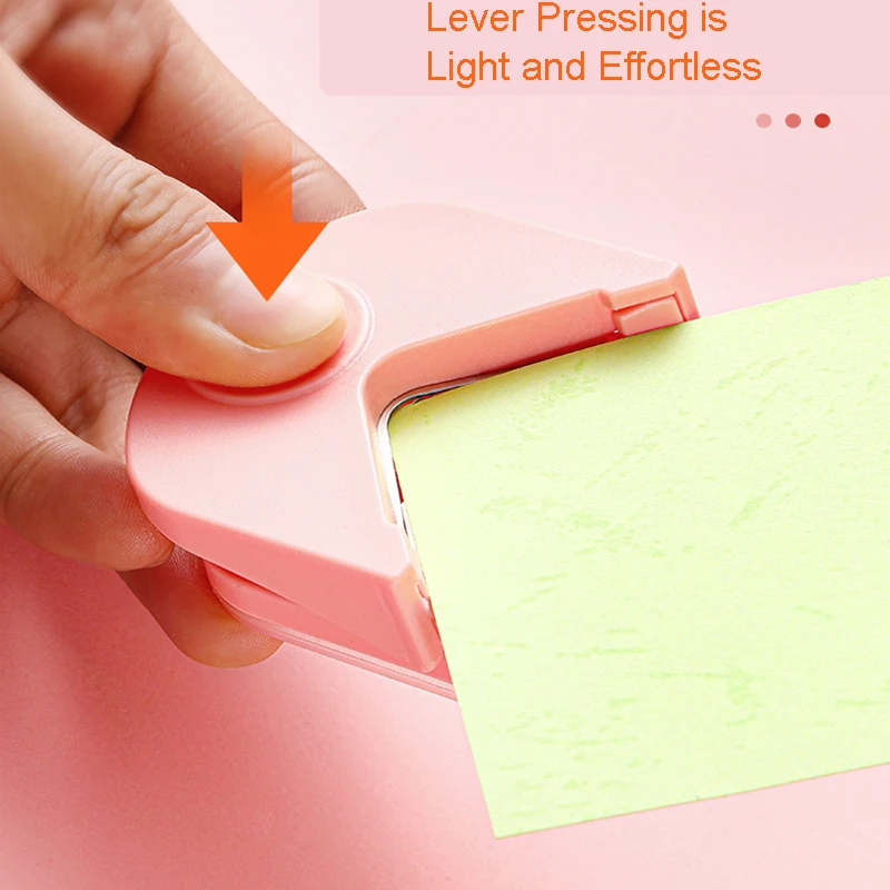 R4 Card Rounded Cutter Corner Rounder Paper Portable Hole Trimmer Angle Border Punch Photo Scrapbook Office DIY Craft HandTool