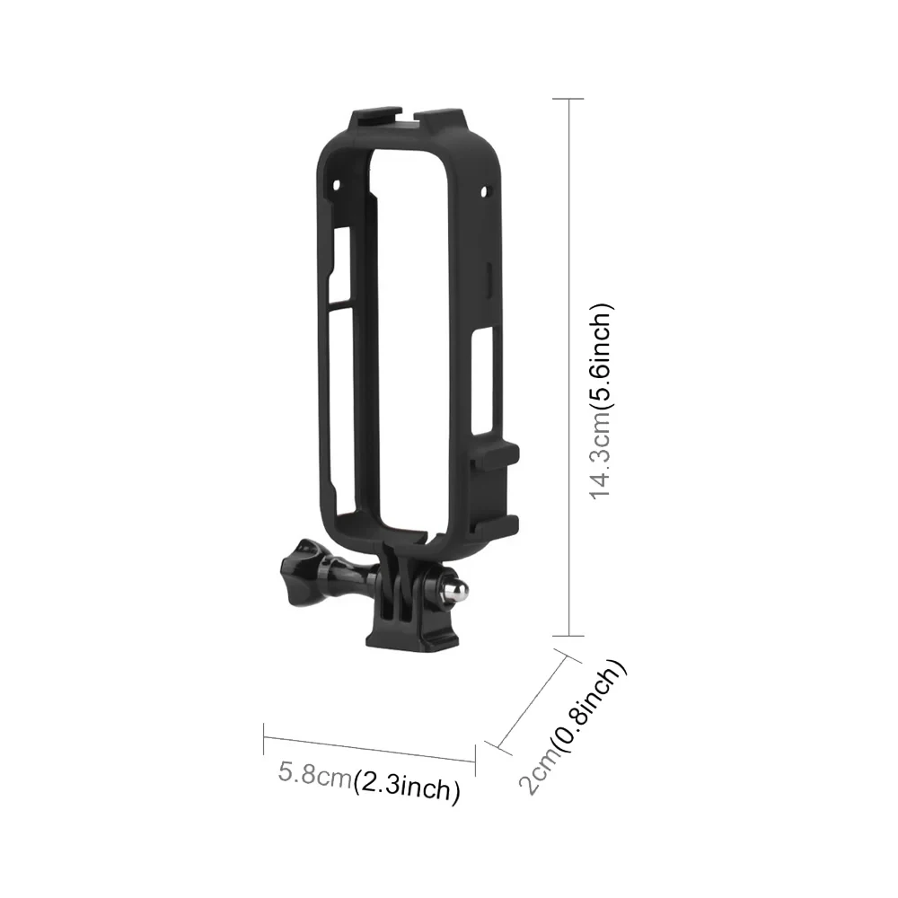 Insta360 X3 Protective Case Camera Housing Frame for Insta 360 X3 Anti Fall Action Frame Camera Mount Accessories